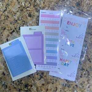Erin Condren lot of sticky notes NWT